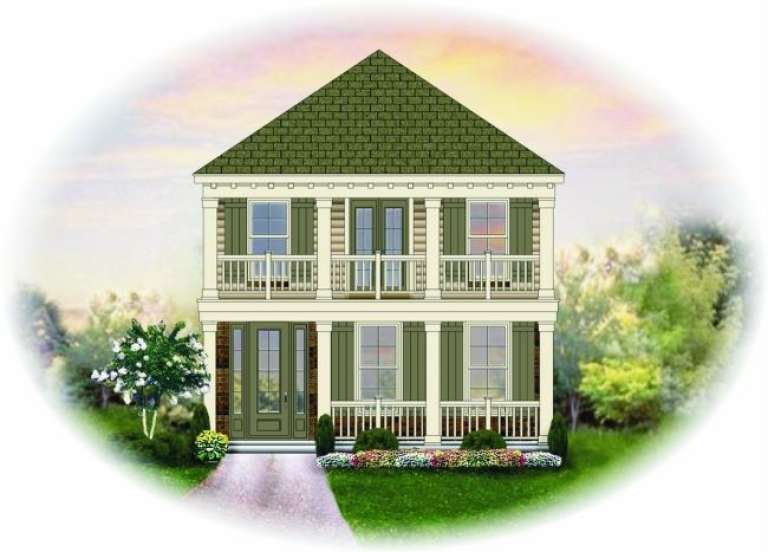 House Plan House Plan #2128 Front Elevation