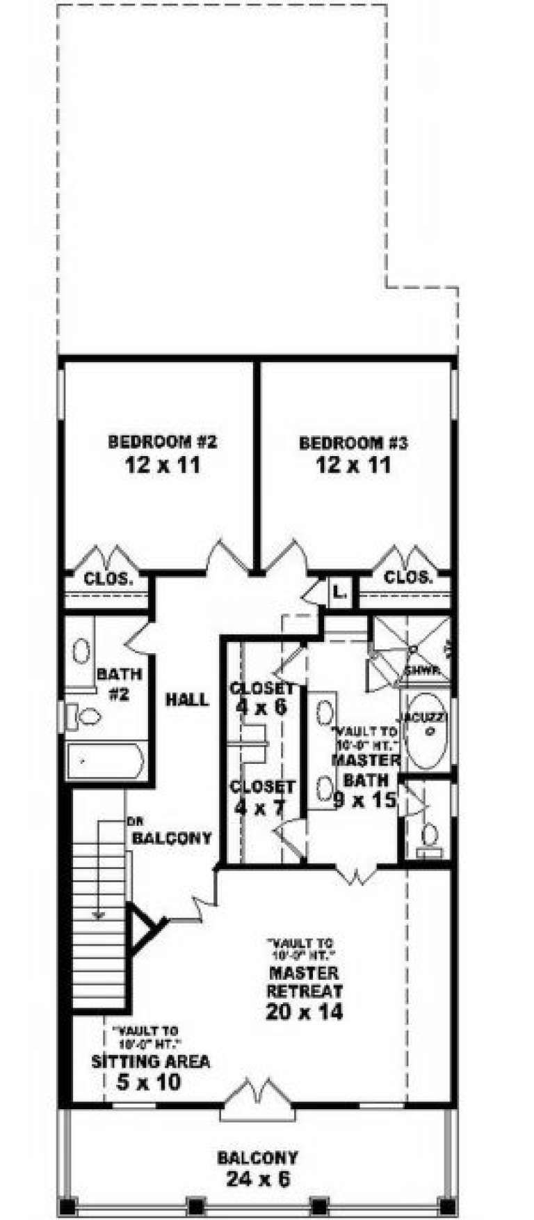 House Plan House Plan #2128 Drawing 2