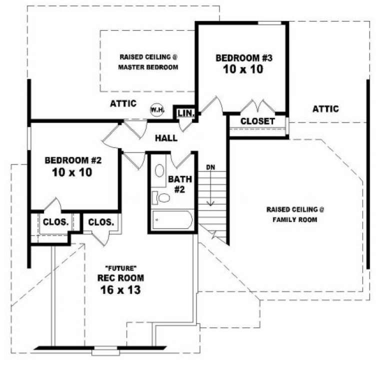 House Plan House Plan #2129 Drawing 2