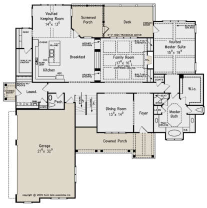 Main Floor for House Plan #8594-00264