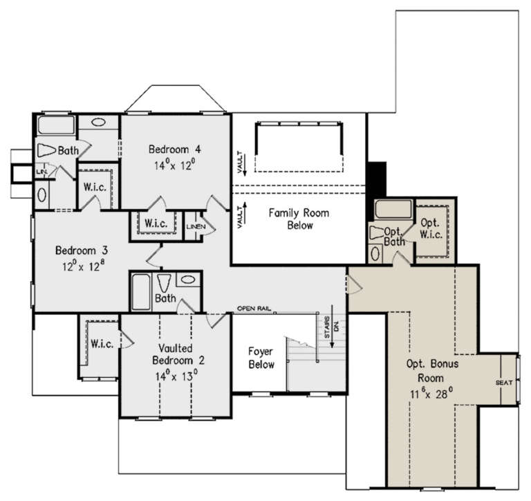 House Plan House Plan #21442 Drawing 2