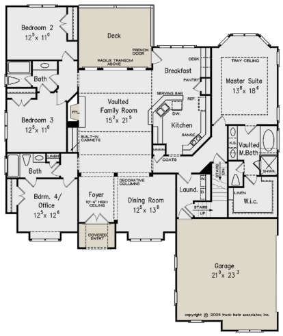 Main Floor for House Plan #8594-00273