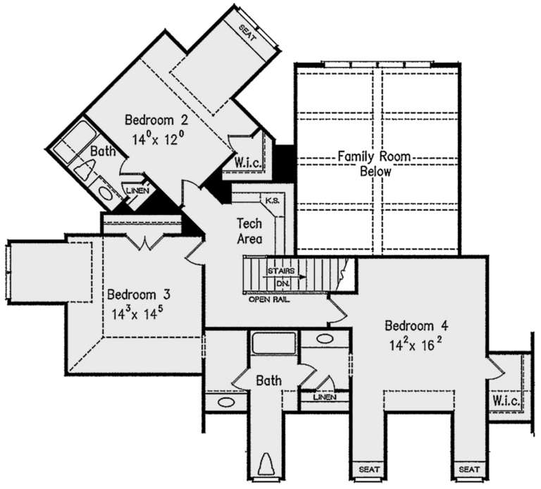 House Plan House Plan #21750 Drawing 2
