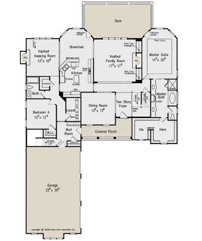 Main Floor for House Plan #8594-00295