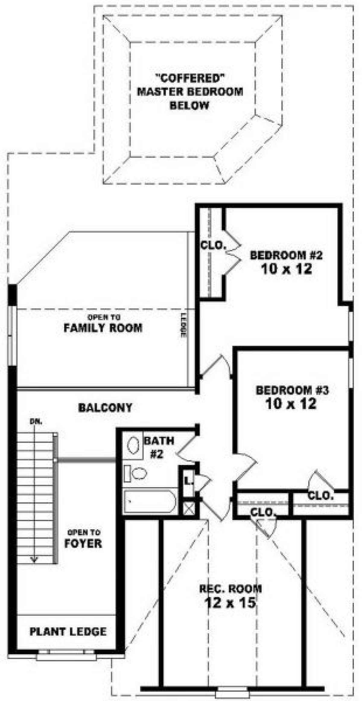 Narrow Lot Plan: 1,942 Square Feet, 3 Bedrooms, 2.5 Bathrooms - 053-00140