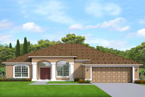 Ranch Plan: 2,343 Square Feet, 4 Bedrooms, 2.5 Bathrooms - 9279-00014