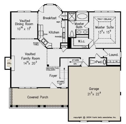 Main Floor for House Plan #8594-00321
