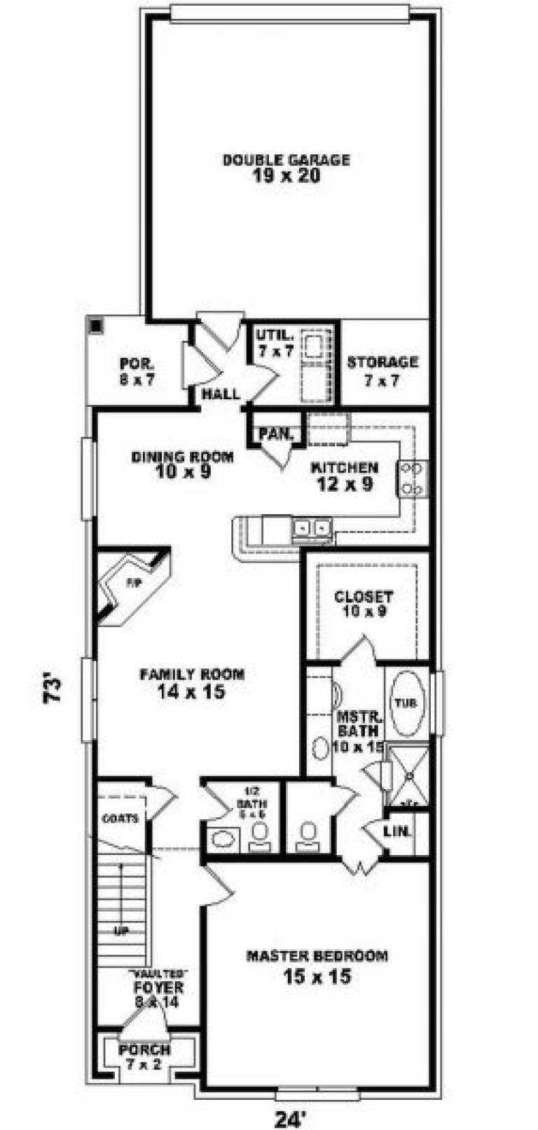 House Plan House Plan #2353 Drawing 1