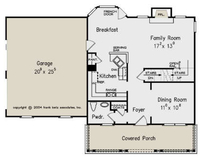 Main Floor for House Plan #8594-00328