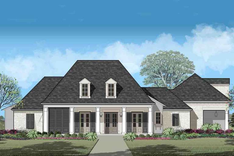 House Plan House Plan #23622 Front Elevation 