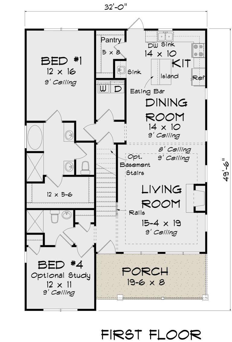 House Plan House Plan #23648 Drawing 1