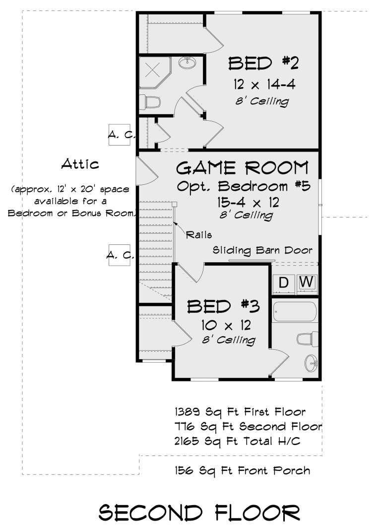 House Plan House Plan #23648 Drawing 2