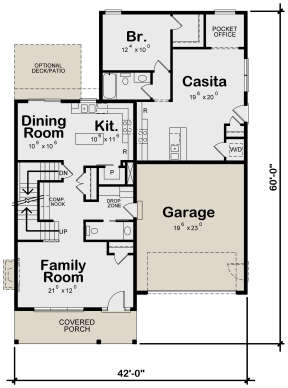Modern Farmhouse Plan: 2,338 Square Feet, 4 Bedrooms, 3.5 Bathrooms ...
