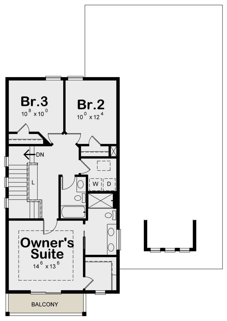 Modern Farmhouse Plan: 2,338 Square Feet, 4 Bedrooms, 3.5 Bathrooms ...