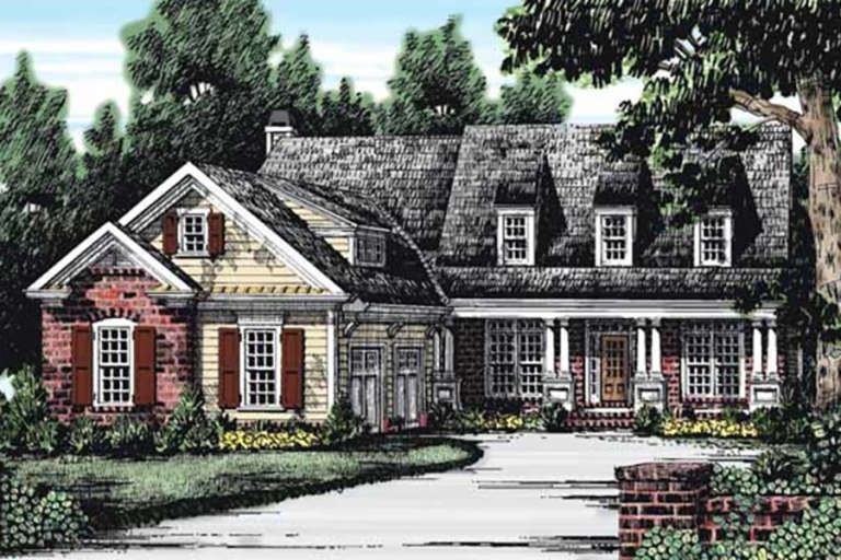 House Plan House Plan #23669 Front Elevation 