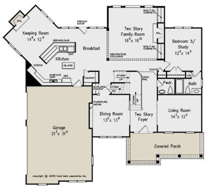 Main Floor for House Plan #8594-00348