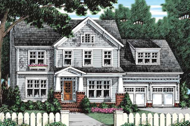 House Plan House Plan #23711 Front Elevation 