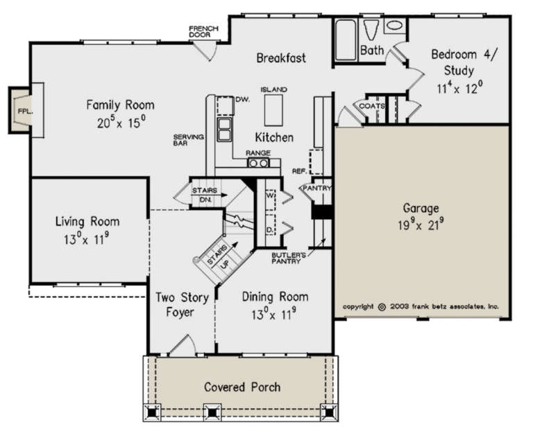 House Plan House Plan #23711 Drawing 1