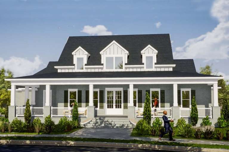 House Plan House Plan #23768 Front Elevation 