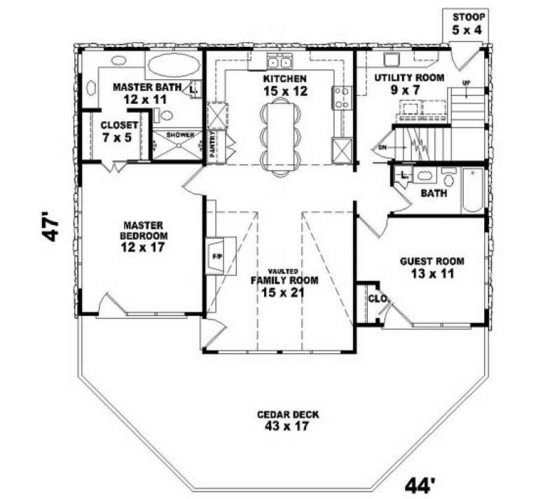 House Plan House Plan #2378 Drawing 2