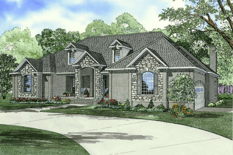 House Plan House Plan #23834 Front Elevation