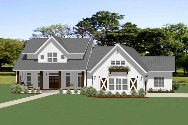 House Plan House Plan #23856 Front Elevation 