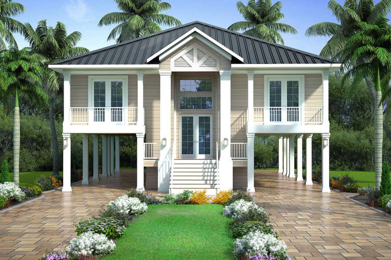 House Plan House Plan #23898 Front Elevation 