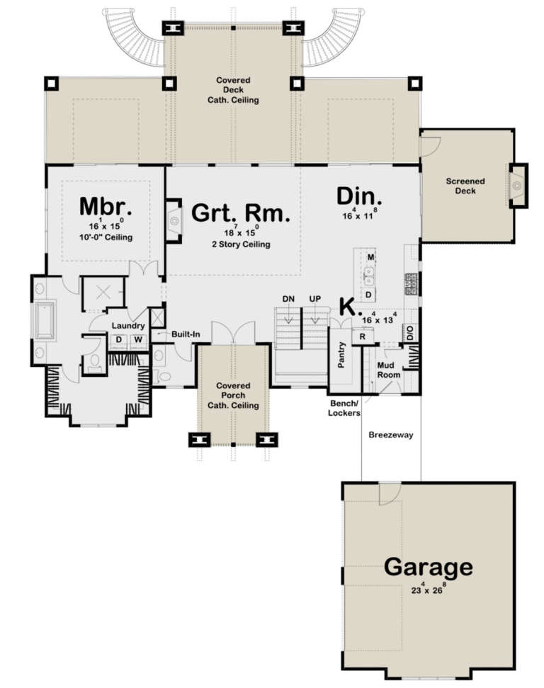 House Plan House Plan #23913 Drawing 1