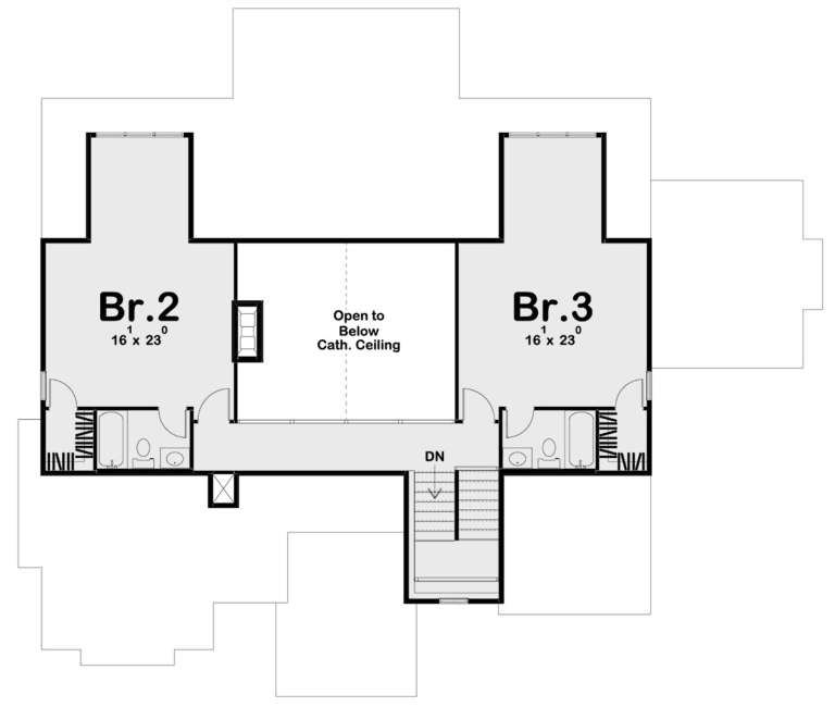 House Plan House Plan #23913 Drawing 2
