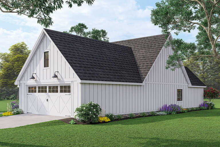 Modern Farmhouse Plan: 1,814 Square Feet, 3 Bedrooms, 2.5 Bathrooms ...