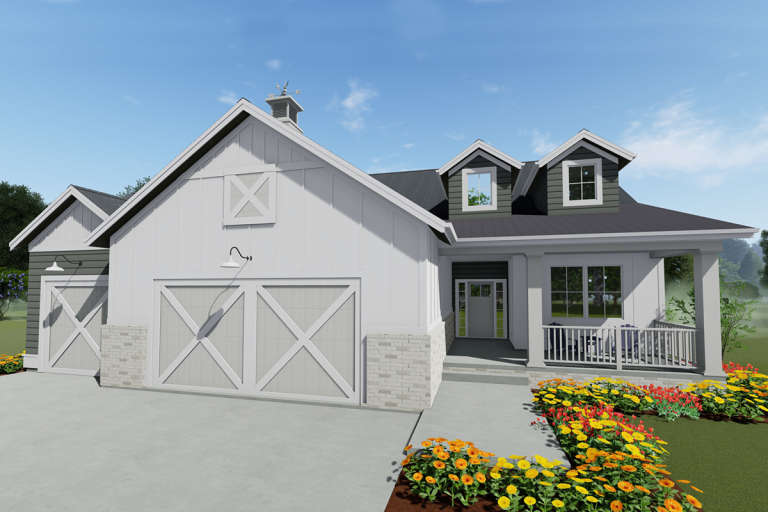House Plan House Plan #23964 Front Elevation 