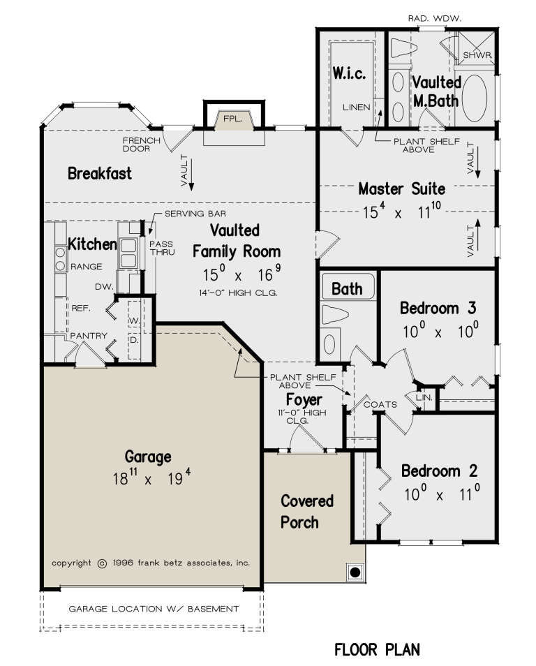 House Plan House Plan #24110 Drawing 1