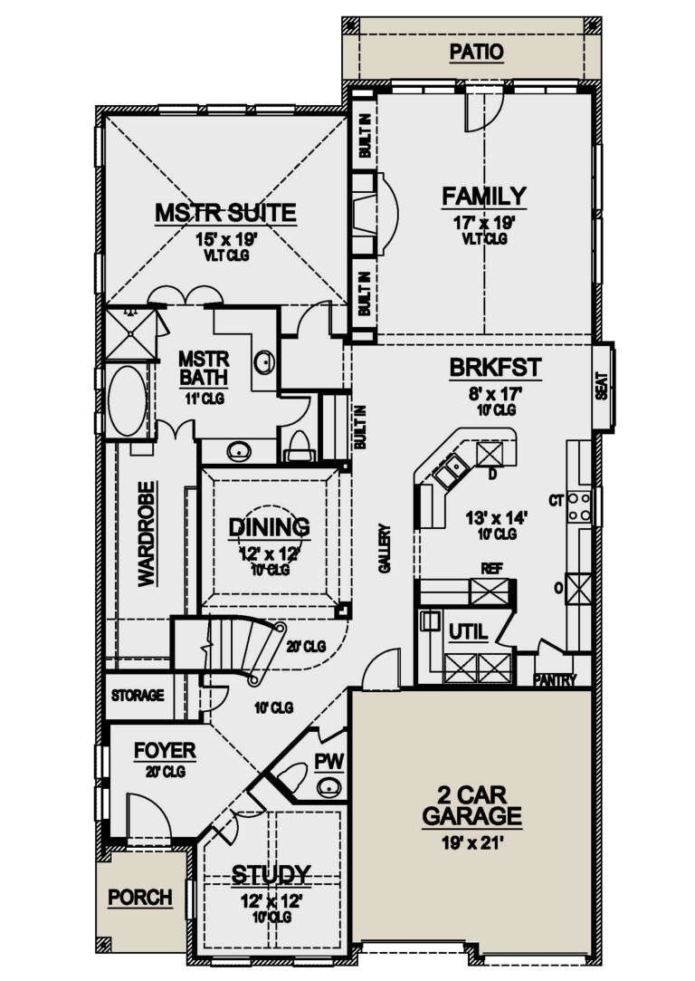 House Plan House Plan #24156 Drawing 1