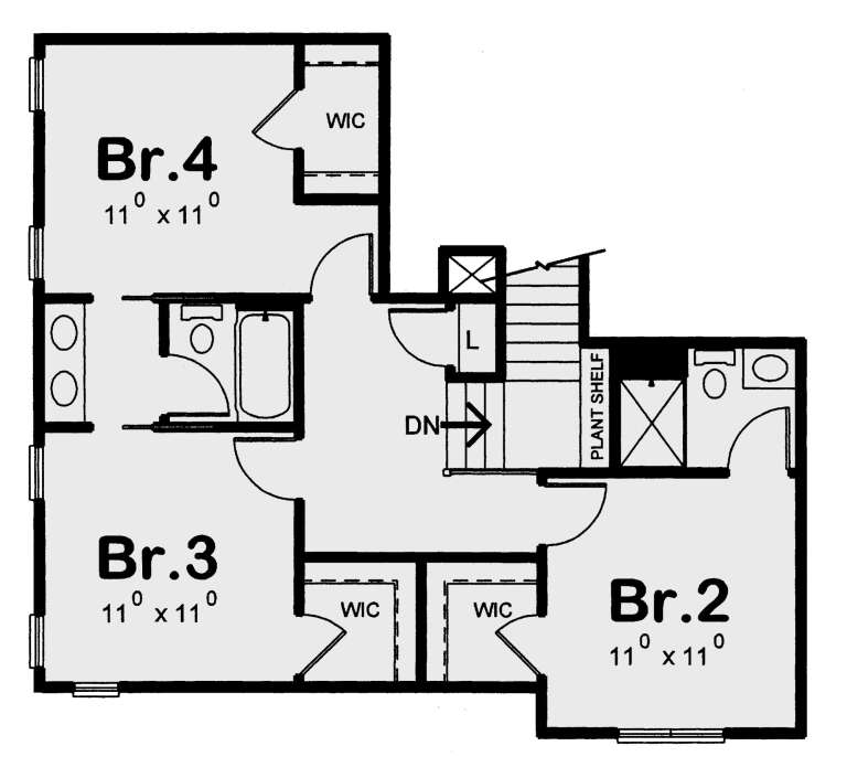 House Plan House Plan #24172 Drawing 2