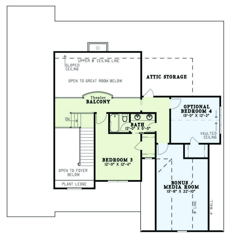 House Plan House Plan #24248 Drawing 2