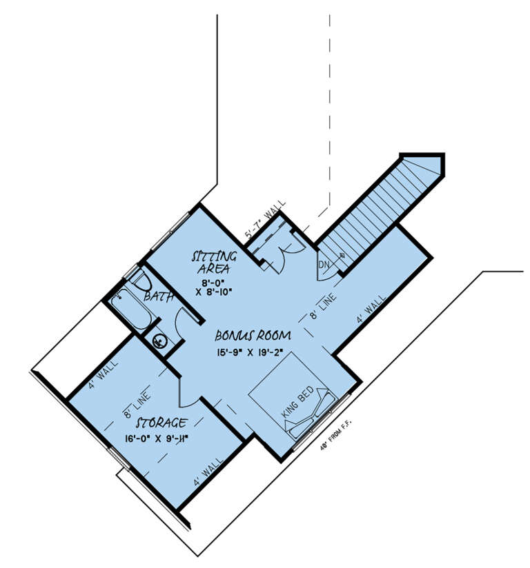 House Plan House Plan #24261 Drawing 2