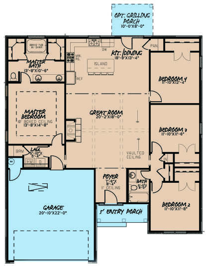 Main Floor for House Plan #8318-00139