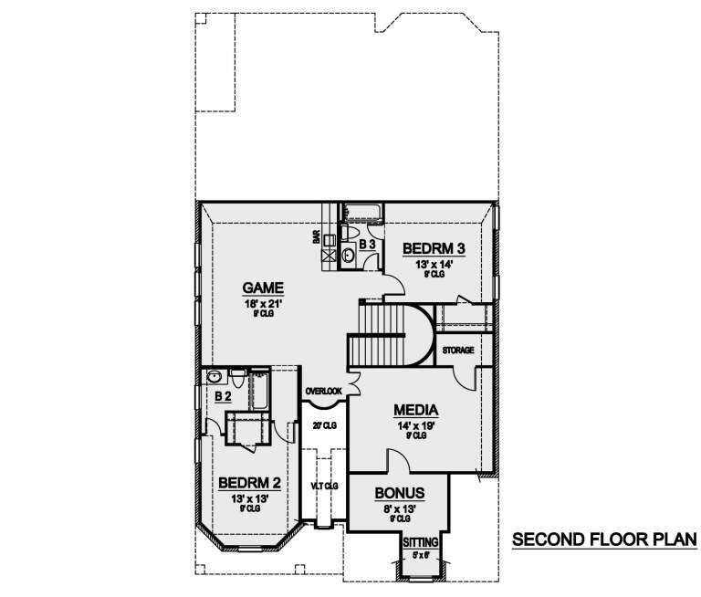 House Plan House Plan #24275 Drawing 2