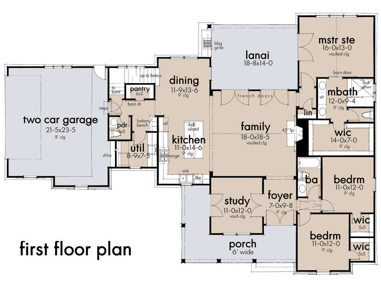 House Plan House Plan #24291 Drawing 1