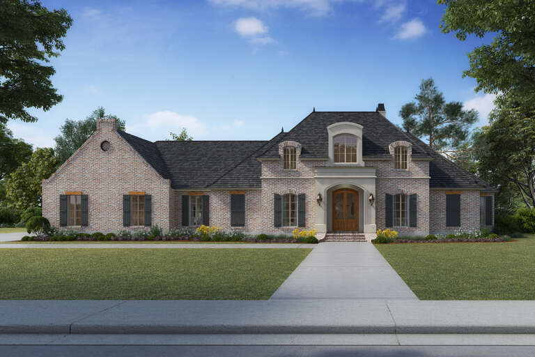 House Plan House Plan #24385 Front Elevation 