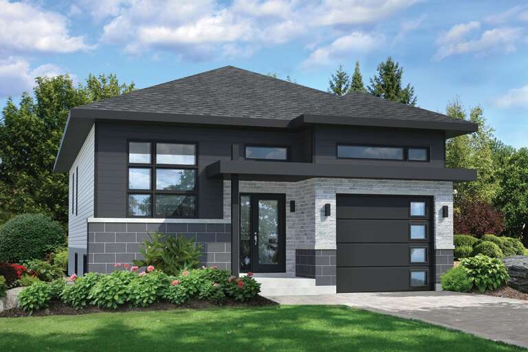 House Plan House Plan #24412 Front Elevation 
