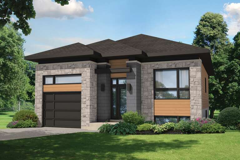 House Plan House Plan #24413 Front Elevation 