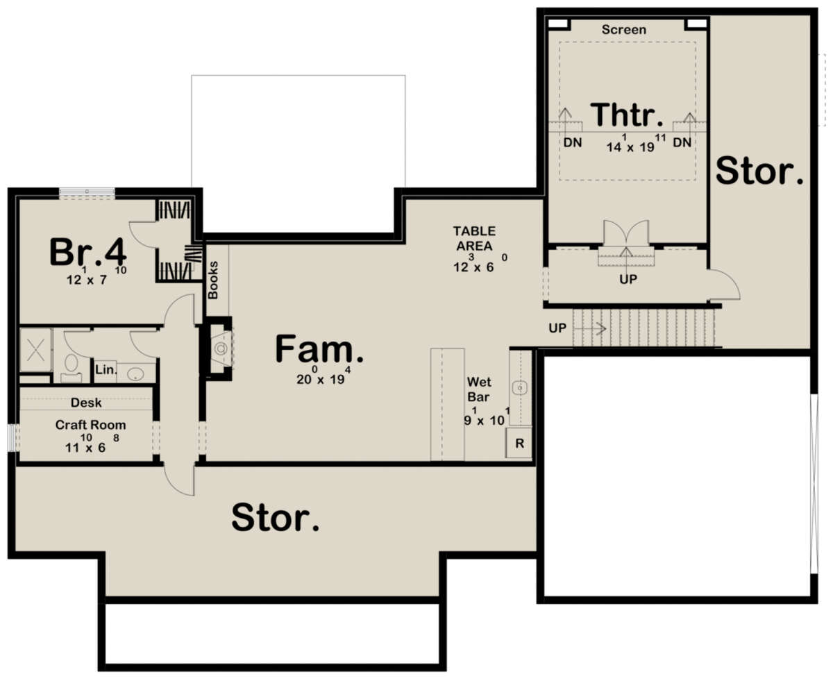 Modern Farmhouse Plan: 2,388 Square Feet, 3 Bedrooms, 2 Bathrooms - 963 ...