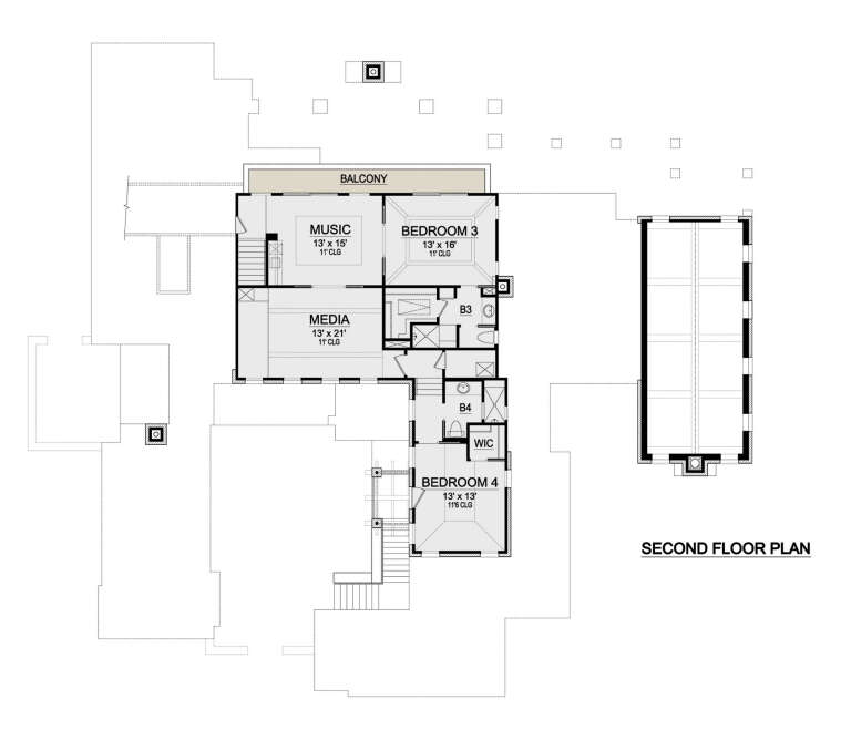 House Plan House Plan #24604 Drawing 2