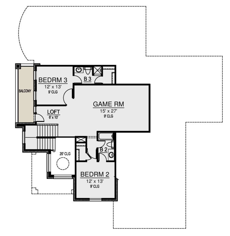 House Plan House Plan #24681 Drawing 2