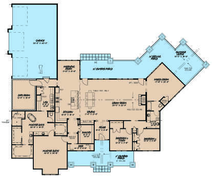 Main Floor for House Plan #8318-00166