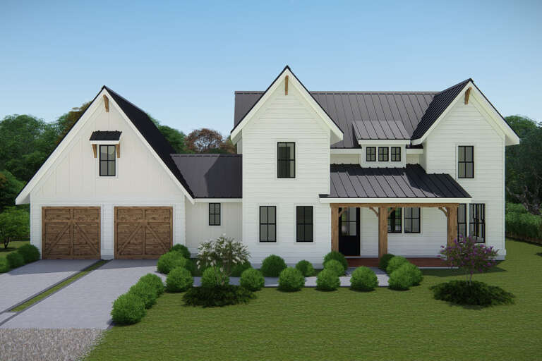 House Plan House Plan #24719 Front Elevation 