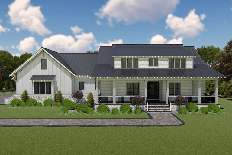House Plan House Plan #24736 Front Elevation 