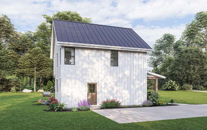 Modern Farmhouse House Plan #2559-00849 Elevation Photo