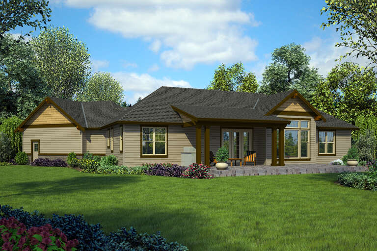 Craftsman Plan: 1,953 Square Feet, 3 Bedrooms, 2.5 Bathrooms - 2559-00859